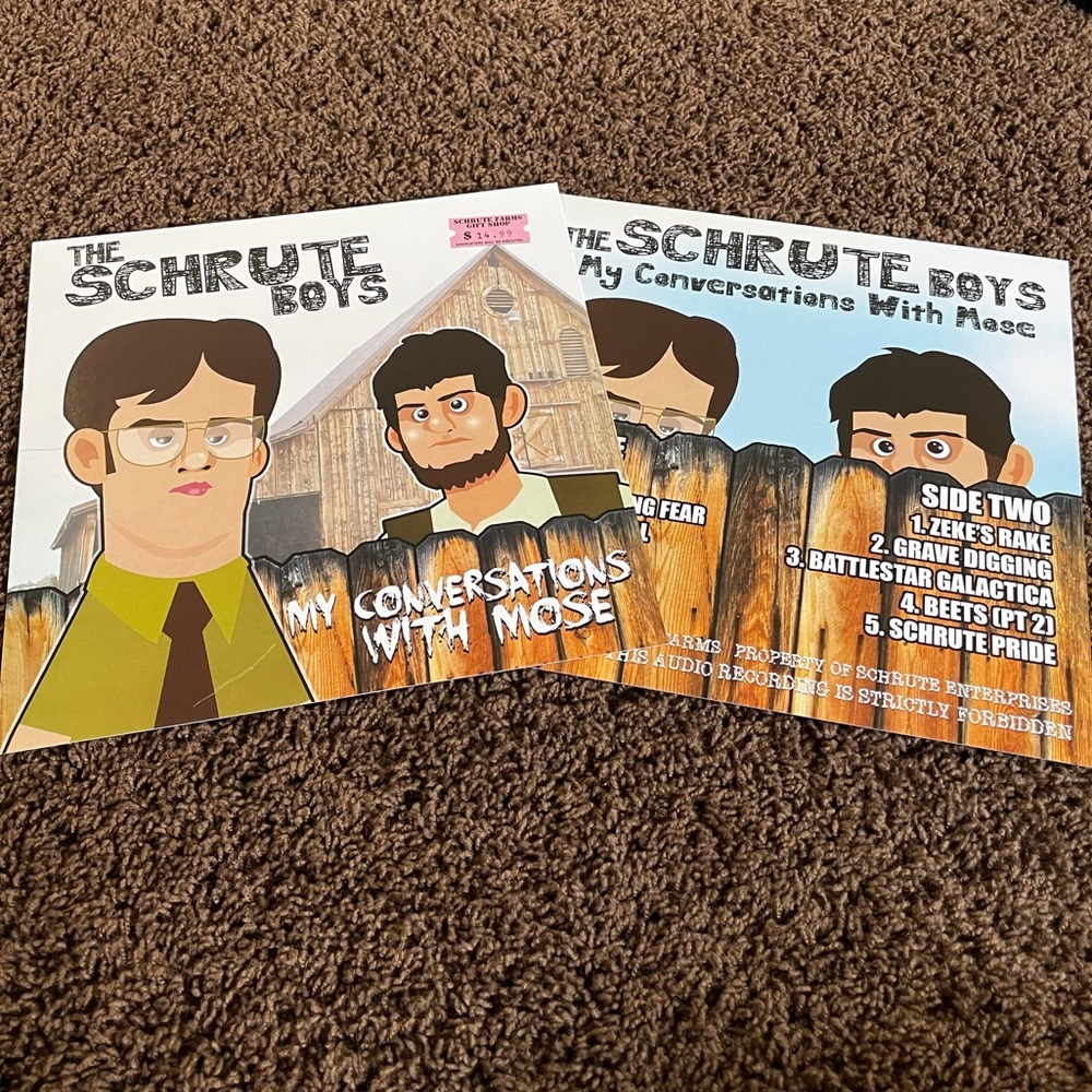 The Office Artwork - Shrute Boys LP Album Art